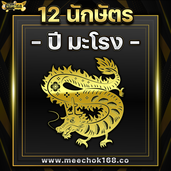 ดูดวง 12 นักษัตร ( ปีมะโรง )